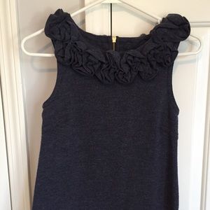 Wool sleeveless top with detailing
